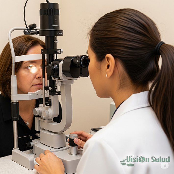 Consulta de oftalmología en Visión Salud
